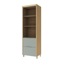 Ver imagem 3 de Paneleiro de Cozinha Marquesa 2 Portas 2 Gavetas 100% MDF Nature/Verde - Nesher