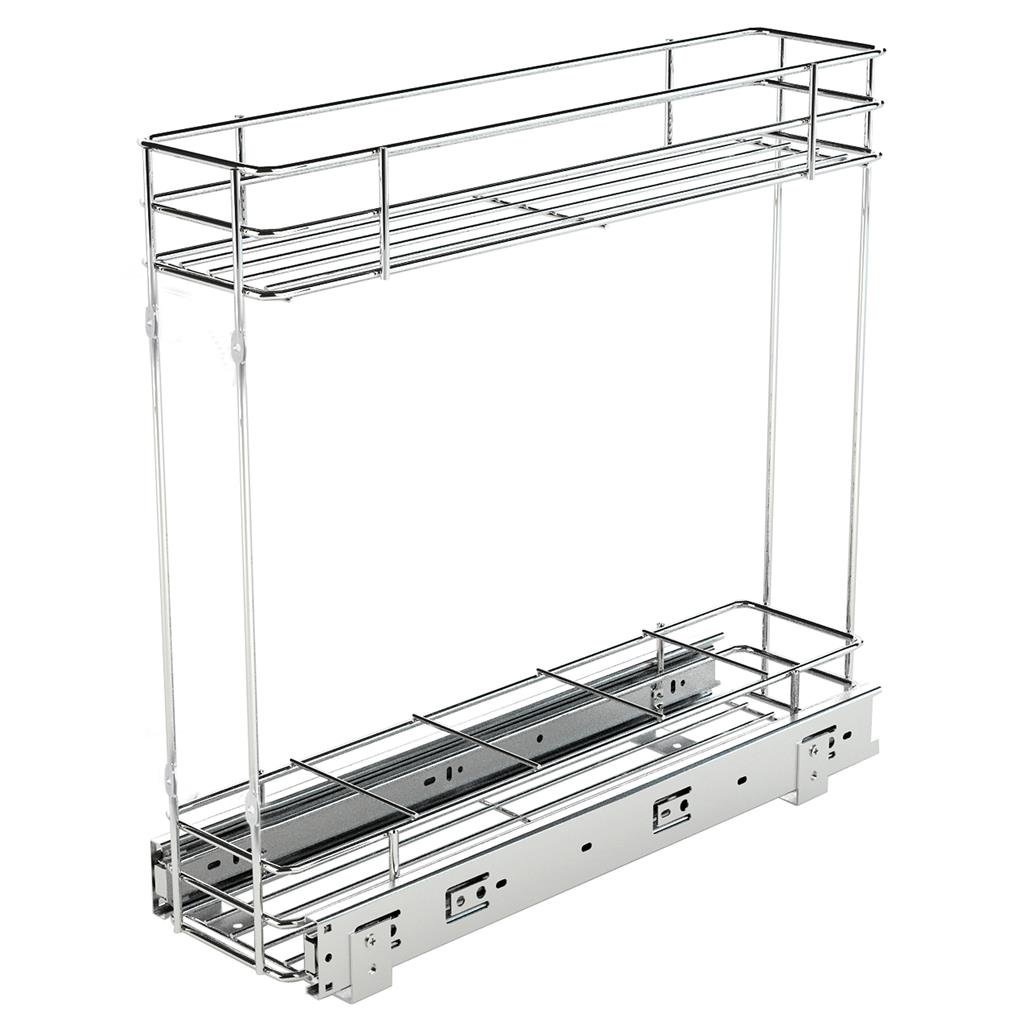 Porta Latas / Óleo de Base 140x450x475mm Cromado 7137