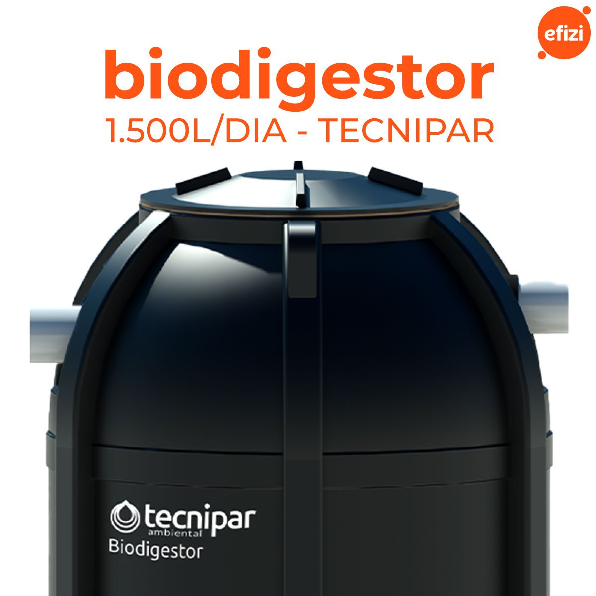 Biodigestor 1500l Tecnipar - 2