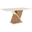 Ver imagem 2 de Mesa de Jantar 6 Lugares 160cm Valena Nature/off H02 - Mpozenato