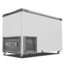 Freezer de Sorvete Horizontal Nf30 Metalfrio Expositor 292 Litros Branco 110v - 2