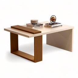 Mesa de Centro Jb 8020 Pérola e Nature Bechara - 2