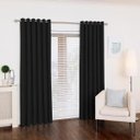 Ver imagem 1 de Cortina Preta Sala Quarto 300x250 para Varão - Fabritex