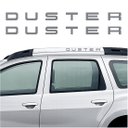 Ver imagem 1 de Adesivo Renault Duster Rack Bagageiro Par Cinza