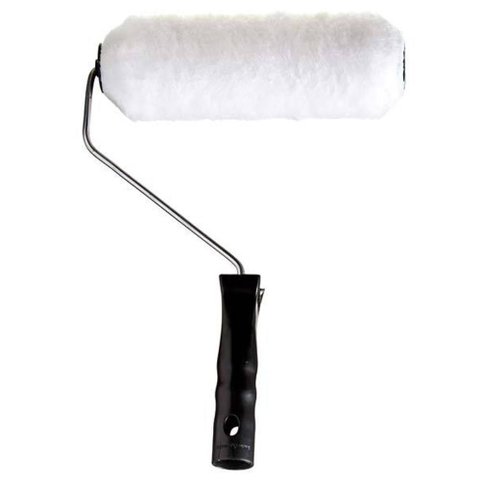 Rolo de Lã de Carneiro 23cm com Cabo - 012305004 - Compel Rolo de La Carneiro 23cm C/cabo Compel