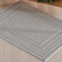 Ver imagem 3 de Tapete Nobile Jacquard 100% Algodão 1300g/m² 50x100cm Oyster