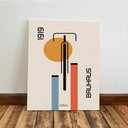 Ver imagem 5 de Kit 3 Quadro Decorativo Bike Bauhaus Ciclismo Bicicleta Mtb 28x20cm