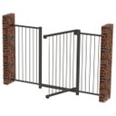 Ver imagem 3 de Grade Portão Pet Bebê Divisor Ambiente 113 a 118 Cm Preto