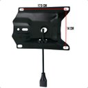 Ver imagem 6 de Flange para Cadeira de Escritório Nova Secretária 17x14,5