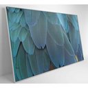 Ver imagem 7 de Quadro Penas Azuis 120x80 Cm Tecido Canvas
