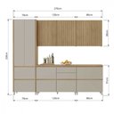 Ver imagem 4 de Cozinha 5 Peças 8 Portas 7 Gavetas Nesher Rainha 100% MDF
