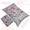 Jogo de Cama Portallar Solteiro Joy Malha Mista Estampado Disney Princesas Forever 2 Peças Rosa - 6