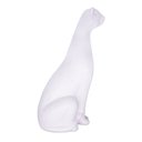 Ver imagem 2 de Escultura Decorativa Leopardo em Cerâmica Branco 13,7 Cm F04 - D’Rossi