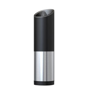 Moedor Elétrico de Sal Pimenta Temperos Triturador Pilhas Aço Inox