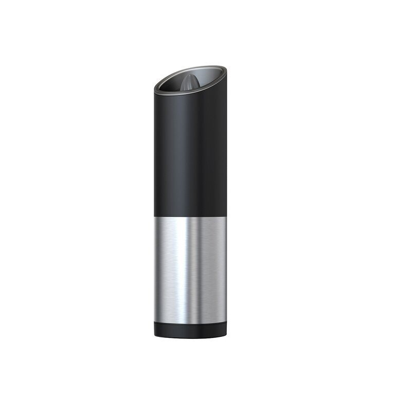 Moedor Elétrico de Sal Pimenta Temperos Triturador Pilhas Aço Inox