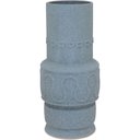 Ver imagem 1 de Vaso Decorativo Enfeite Casa Cerâmica 34x16x16cm Cinza