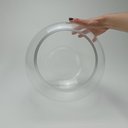 Ver imagem 7 de Vaso Decorativo Enfeite Casa Home&co Vidro 24x30x30cm Transparente