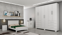 Ver imagem 2 de Guarda Roupa Solteiro Encant 6 Portas 6 Gavetas com Pe Nh Rei de Casa Neve