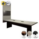 Ver imagem 2 de Conjunto Sala de Reunião Mesa 2,70m e Painel para TV Csp F5