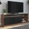 Rack Ra02 para TV até 60 Polegadas 2 Portas Crm Preto/Madeirado - 2