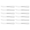 Ver imagem 1 de Jogo 12 Facas de Mesa 20cm Siena Aço Inox Brinox Peças Cozinha Jantar Almoço