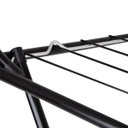 Ver imagem 4 de Varal de Chão com Abas Aço Slim Preto Mor 6216:preto