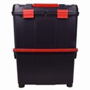 Ver imagem 2 de Caixa de Ferramentas com Rodas 18" Worker:preto