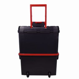 Caixa de Ferramentas com Rodas 18" Worker:preto - 4