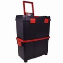 Ver imagem 1 de Caixa de Ferramentas com Rodas 18" Worker:preto