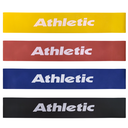 Ver imagem 1 de Kit 4 Faixas Elásticas de Resistência Athletic 4 Níveis Treino Funcional Musculação Fitness em Casa'