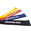 Ver imagem 5 de Kit 4 Faixas Elásticas de Resistência Athletic 4 Níveis Treino Funcional Musculação Fitness em Casa'