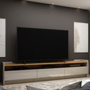 Ver imagem 1 de Rack para TV Sublime 220 Off White Naturale - Gelius