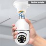 Câmera Ip Wi-fi Rosqueável E27 Hd com Áudio e Visão Noturna - 3