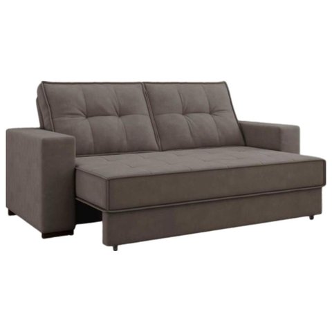 Sofá 2 Lugares Retrátil e Reclinável 180cm Multimóveis Cr45241 Tabaco Tabaco