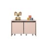 Baú Para Brinquedos Mesa Infantil -Mdf Cor Rosa - 5