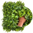 Ver imagem 4 de Kit 12 Painéis Plantas Artificiais para Decoração de Luxo em Jardim Vertical Parede Verde e Ambiente