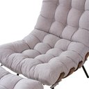 Ver imagem 4 de Chaise Costela Roncalli Poltrona Estofada Divan Conforto