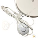 Ver imagem 3 de Coluna Dot Led Luminária de Chão Piso 3000k Branco 12w 1,65m Alumínio Bivolt