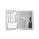 Ver imagem 5 de Armário Plástico de Sobrepor com ESPELHO30CMX37CMX11CM A52 Branco