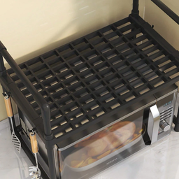 Suporte de Mesa Organizador para Microondas e Alimentos Rack - 3