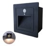 Balizador Parede Led Sensor Presença Embutir Escada Lup72 - 1