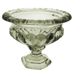 Centro de Mesa Ahtenas com Pe em Cristal Ecologico D19xa16cm Cor Verde - 1