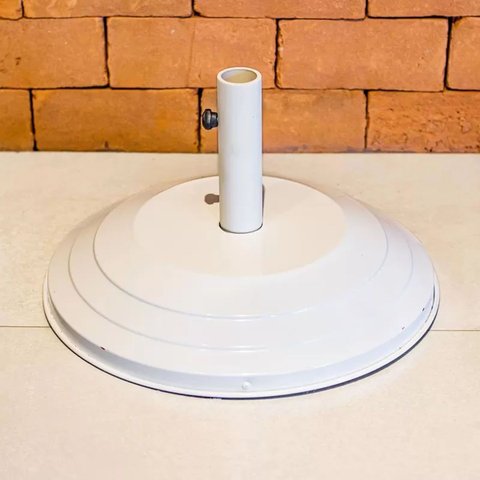 Base para Guarda Sol Ombrelone 19,5kg Resistente Corrosão Nossa Kasa