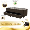 Ver imagem 6 de Calçadeira Sapateira Baú Munique 1.40 Veludo - Star Confort