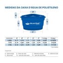 Ver imagem 3 de Caixa D'água Com Tampa 1000 Litros Polietileno Glassmar - Somente SP