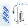 Torneira Com Filtro Gourmet Cozinha Bancada + 02 Refil Extra - 10