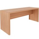 Ver imagem 4 de Mesa para Escritório Escrivaninha 180 Cm Amêndoa