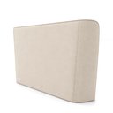 Ver mais imagens de Cabeceira Design para Cama King Torres Pés em Madeira Pu e Bouclê Bege G91 - Gran Belo