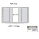 Ver imagem 4 de Janela de Aço de Correr 100x120cm 4 Folhas com Vidro Liso Riobras Branco Lucasa