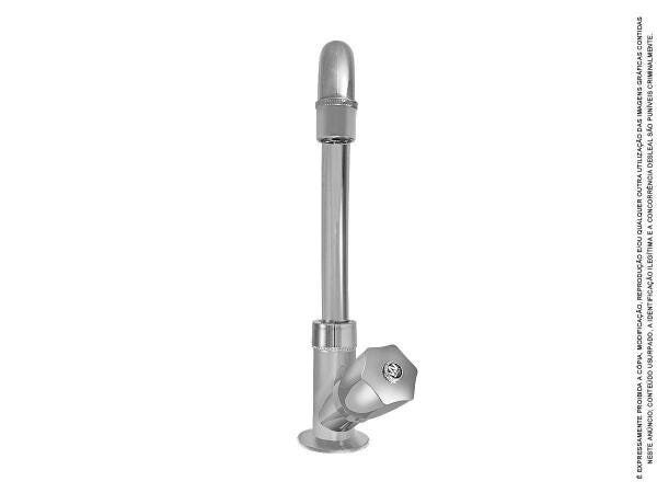 Torneira Mesa Bica Móvel Cozinha Cromada Slim 25426 - 6